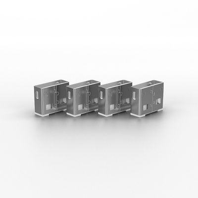 Lindy 40454 Schnittstellenblockierung Schnittstellenblockierung + Schlüssel USB Typ-A Weiß Acrylnitril-Butadien-Styrol (ABS) 5 Stück(e)_2