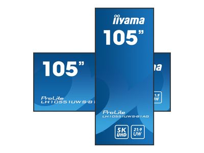 Iiyama LCD-Display ProLite LH10551UWS-B1AG - 265.9 cm (104.7") - 5120 x 2160 5K2K WUHD_4