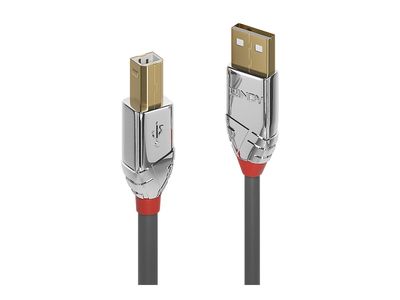 Cable Lindy USB 2.0 to USB-B 3m Grey_2