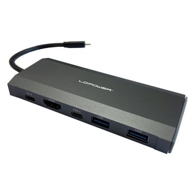 LC Power USB-C Hub LC-HUB-C-MULTI-7-M2 - 5 Ports_thumb