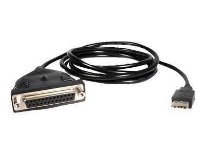 StarTech.com USB auf Parallel Adapter Kabel 1,8m - Centronics / DB25/ IEEE1284 Druckerkabel zu USB - Stecker / Stecker - Parallel-Adapter_4