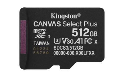 Kingston Flash-Card Canvas Select Plus - microSDXC UHS-I - 512 GB_thumb