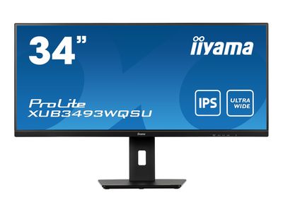 iiyama LED-Display ProLite XUB3493WQSU-B5 - 86.7 cm (34") - 3440 x 1440 UWQHD_thumb