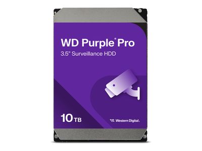 WD Hard Drive Purple Pro WD101PURP - 10 TB - 3.5" - SATA 6 GB/s_thumb
