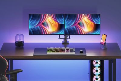 Neomounts NM-D775DXBLACK Monitor arm 10-32" - gas spring - Topfix - 180°-stop_16