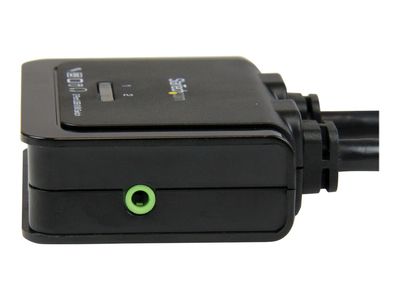 StarTech.com 2 Port USB HDMI KVM Switch mit Audio und Fernschalter - Desktop Umschalter USB Powered - 1920x1200 - KVM-/Audio-Switch - 2 Anschlüsse_4