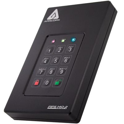 Apricorn Aegis Fortress L3 Hard Drive - 4 TB - USB 3.1 - Black_2