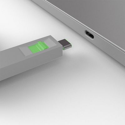 Lindy 40426 Schnittstellenblockierung Schnittstellenblockierung + Schlüssel USB Typ-C Grün 5 Stück(e)_3