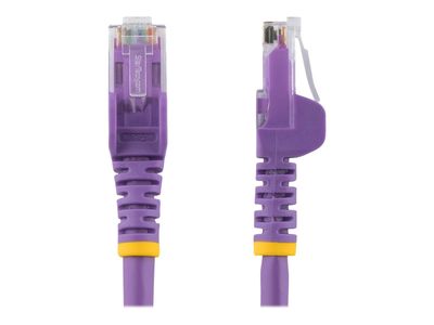 StarTech.com 3m CAT6 Ethernet Cable - Purple Snagless Gigabit CAT 6 Wire - 100W PoE RJ45 UTP 650MHz Category 6 Network Patch Cord UL/TIA (N6PATC3MPL) - network cable - 3 m - purple_thumb
