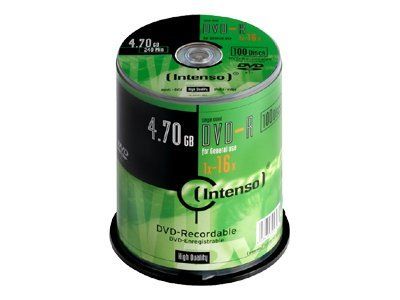 Intenso - DVD-R x 100 - 4.7 GB - Speichermedium_thumb
