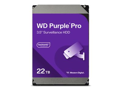 WD Purple Pro WD221PURP - hard drive - 22 TB - surveillance, smart video - SATA 6Gb/s_thumb