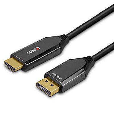 Lindy 40932 Videokabel-Adapter 3 m DisplayPort HDMI Schwarz_5