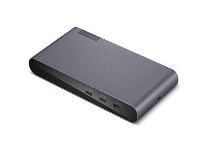 Lenovo 40B30090EU laptop dock/port replicator 2 x USB 3.2 Gen 2 (3.1 Gen 2) Type-C Grey_thumb