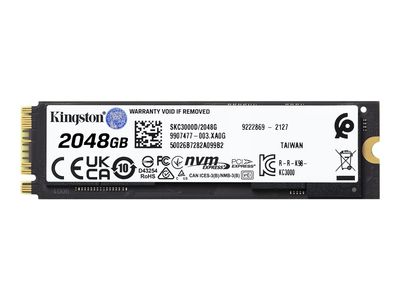 Kingston SSD KC3000 - 2 TB - M.2 2280 - PCIe 4.0 x4 NVMe_3