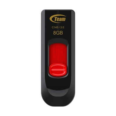Team Group USB flash drive C145 - USB 3.2 Gen 1 - 8 GB - black/red_thumb