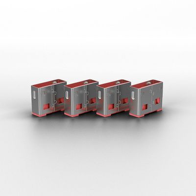 Lindy 40460 Schnittstellenblockierung USB Typ-A Pink Acrylnitril-Butadien-Styrol (ABS) 10 Stück(e)_2