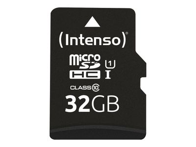 Intenso - flash memory card - 32 GB - microSDHC UHS-I_thumb