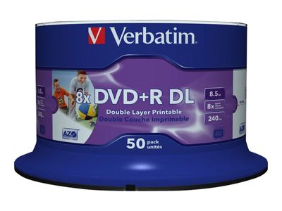 Verbatim - DVD+R DL x 50 - 8.5 GB - Speichermedium_thumb