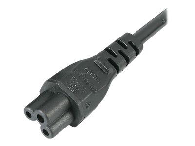StarTech.com 2m Laptop Power Cord 3 Slot for UK BS1363 to C5 Clover Leaf - power cable - 2 m_5