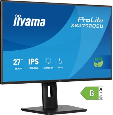 iiyama LED-Display ProLite XB2792QSU-B1 - 68.6 cm (27") - 2560 x 1440 WQHD_thumb