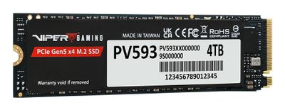 Patriot Memory PV593 4 TB M.2 PCI Express 5.0 NVMe 3D TLC NAND_3