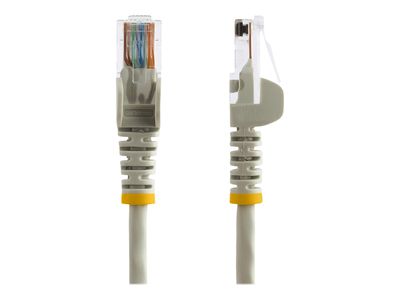 StarTech.com 3m Gray Cat5e / Cat 5 Snagless Patch Cable - patch cable - 3 m - gray_thumb