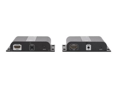 DIGITUS Professional DS-55122 4K HDMI Extender via CAT / IP (Set) - Video-/Audio-/Infrarot-Übertrager - HDMI_thumb