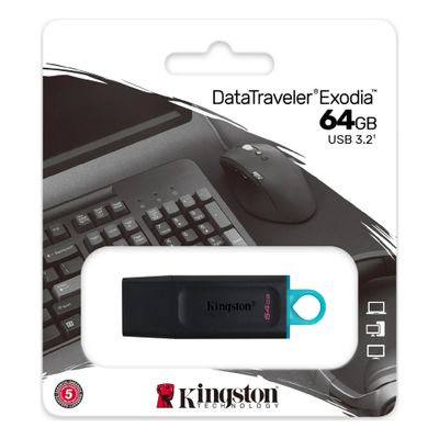 Kingston DataTraveler Exodia - USB-Flash-Laufwerk - 64 GB_3