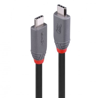 Lindy 36956 USB Kabel USB4 Gen 3x2 0,8 m USB C 40 Gbit/s 240 W Schwarz_thumb