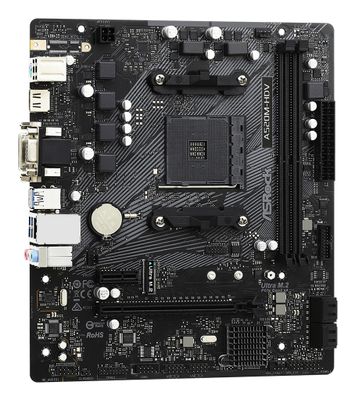 ASRock Mainboard A520M-HDV - Micro ATX - Socket AM4 - AMD A520_4