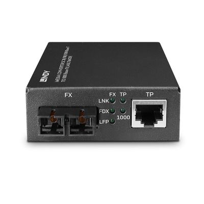 Lindy 25119 Netzwerk Medienkonverter 850 nm Multi-Modus Schwarz_3