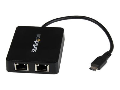 StarTech.com Dual Network Adapter US1GC301AU2R - USB-C_4