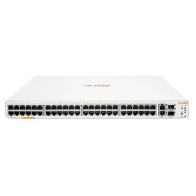HPE Switch Aruba Instant On 1960 48G 2XGT - 50 Ports - 48x GE (10/100/1000) - 2x GE (100/1000/10000) - 2x SFP+_thumb