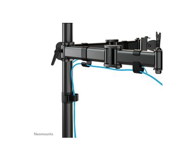 Neomounts NM-D135D3 mounting kit - full-motion - for 3 LCD displays - black_4