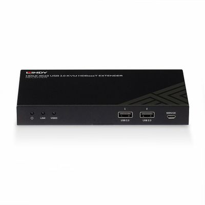 Lindy 150m Cat.6 HDMI 4K60, IR, RS232 & Audio HDBaseT KVM Extender, Receiver_5