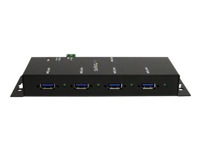 StarTech.com 4-Port USB 3.0 Hub - Metal Industrial USB-A Hub - Wall or Desk Mountable USB Data Hub - TAA Compliant USB Expander Hub (ST4300USBM) - hub - 4 ports_3