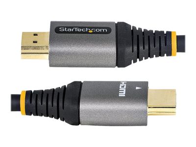 StarTech.com 3ft (1m) Premium Certified HDMI 2.0 Cable with Ethernet, High Speed Ultra HD 4K 60Hz HDMI Cable HDR10, ARC, HDMI Cord For Ultra HD Monitors, TVs, Displays, w/ TPE Jacket - Durable HDMI Video Cable (HDMMV1M) - HDMI cable with Ethernet - 1 m_5