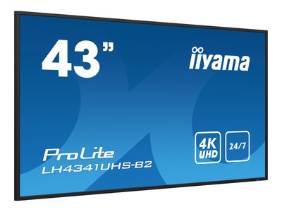 iiyama LED-Display ProLite LH4341UHS-B2 - 109 cm (43") - 3840 x 2160 4K_4