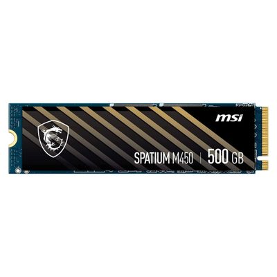 MSI SSD SPATIUM M450 - 500 GB - M.2 2280 - PCIe 4.0 x4 NVMe_thumb