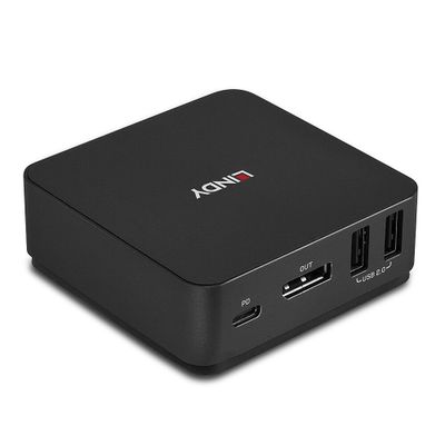 Lindy 42320 Tastatur/Video/Maus (KVM)-Switch Grau_4