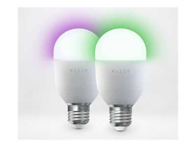 Razer Aether - LED light bulb - shape: A19 - E26 / E27 - 9 W - RGB light - 2700-6500 K_thumb