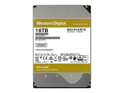 WD Hard Drive Gold - 16 TB - 3.5" - SATA 6 GB/s_4