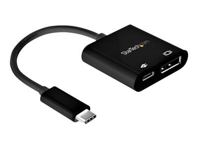 StarTech.com USB C to DisplayPort Adapter with 60W Power Delivery Pass-Through - 8K/4K USB Type-C to DP 1.4 Video Converter w/ Charging - USB / DisplayPort adapter_1