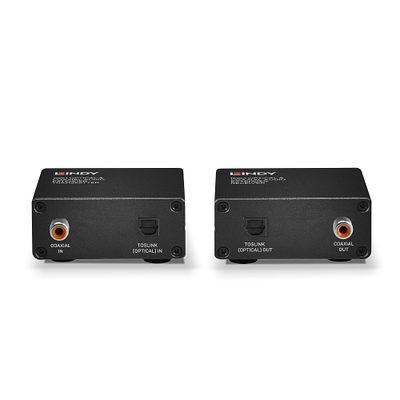 Lindy 150m Cat.6 TosLink (Optical) and Coaxial Digital Audio Extender_3