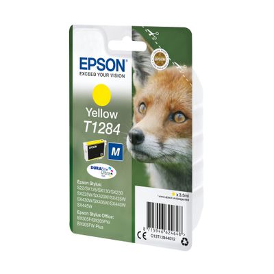 Epson T1284 - M size - yellow - original - ink cartridge_thumb