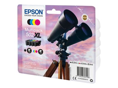 Epson 502XL Multipack - 4-pack - XL - black, yellow, cyan, magenta - original - ink cartridge_thumb