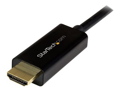 StarTech.com 3 ft (1 m) DisplayPort to HDMI Adapter Cable - 4K DisplayPort to HDMI Converter Cable - Computer Monitor Cable (DP2HDMM1MB) - video cable - DisplayPort / HDMI - 1 m_5