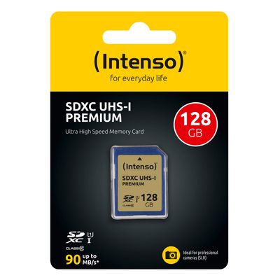 Intenso flash memory card - SDXC UHS-I - 128 GB_2