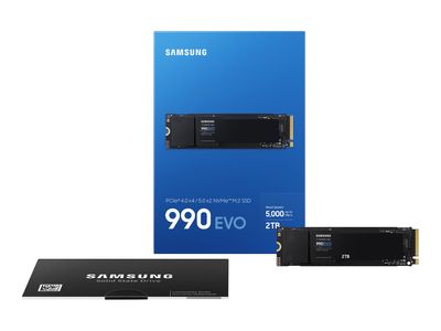 Samsung 990 EVO MZ-V9E2T0BW - SSD - 2 TB - PCI Express 5.0 x4 (NVMe)_thumb