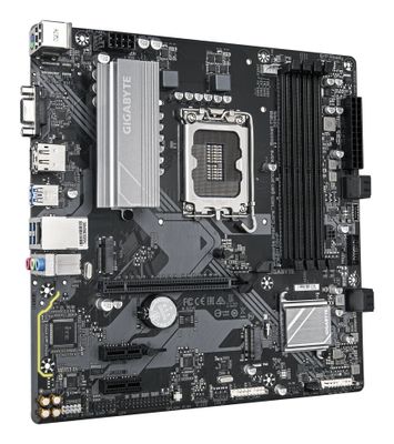 GIGABYTE B760M D3HP Motherboard - Intel Core 14th Gen CPUs, 4+1+1 Phases VRM, up to 5600MHz DDR5, 2xPCIe 4.0 M.2, GbE LAN, USB 3.2 Gen 1_3